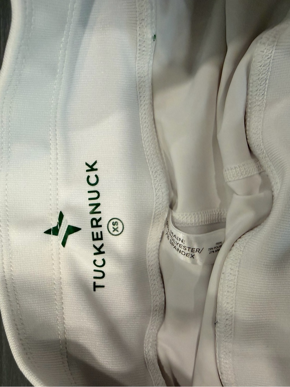 Tuckernuck Tnuck Sport White Pleated Tennis Skirt Skort XS